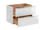 Waschbeckenschrank - Capri White - Intelligente Lösungen für stilvolle Badezimmerorganisation. - ROYAL24_MARKT