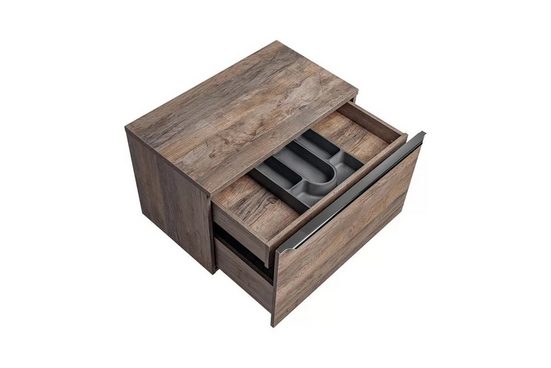 Waschbeckenschrank – Santa Fe Oak – Mit einem modernen und luxuriösen Design.
