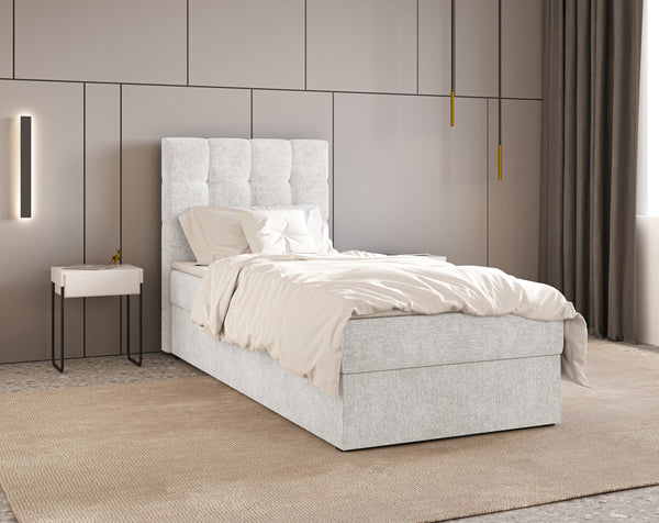 Boxbett – Bett 05 OSLO – Aragon – mit Bettkasten und Komfort-Topper