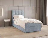 Boxbett – Bett 05 OSLO – Aragon – mit Bettkasten und Komfort-Topper