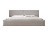 Polsterbett 06 Bouclé – Arena – Modernes Bett mit Bettkasten und Metall-Lattenrost