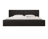 Polsterbett 06 Bouclé – Arena – Modernes Bett mit Bettkasten und Metall-Lattenrost