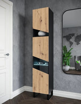 Vitrine - Präsentieren Sie Ihre Sammlerstücke stilvoll (Vitrine, 1-St., Premium -R6) - ROYAL24_MARKT