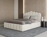 Polsterbett – Bett 03 – Tresor – Gepolstertes Bett mit Metall-Lattenrost