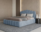 Polsterbett – Bett 03 – Tresor – Gepolstertes Bett mit Metall-Lattenrost
