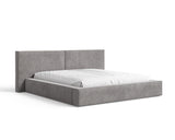 Polsterbett 06 Bouclé – Tresor – Bett mit Bettkasten, Metall-Lattenrost und modernem Design