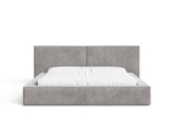 Polsterbett 06 Bouclé – Tresor – Bett mit Bettkasten, Metall-Lattenrost und modernem Design