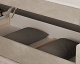 Boxbett – Bett 12 – Manila – Modernes Polsterbett mit Bettkasten