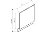 Frontblende FZ 60 PO – KENDRO – Elegante Geräte-Front