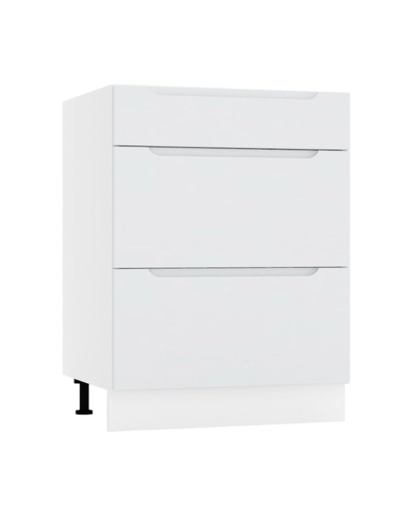 Unterschrank D60S3 – Zivora – 3 Schubladen für effiziente Organisation