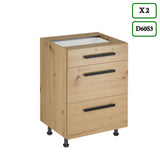 Winkelküche K100-G330 - Langen Artisan - mit System – durchdacht geplant - ROYAL24_MARKT