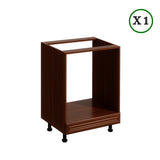 Winkelküche - L-Form Sycylia - Milano Walnuss - K11-G310×250 cm. - ROYAL24_MARKT