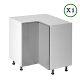 Winkelküche - L-Form Aspen - Weiß Oder Grau - K25-G250×270 cm. - ROYAL24_MARKT