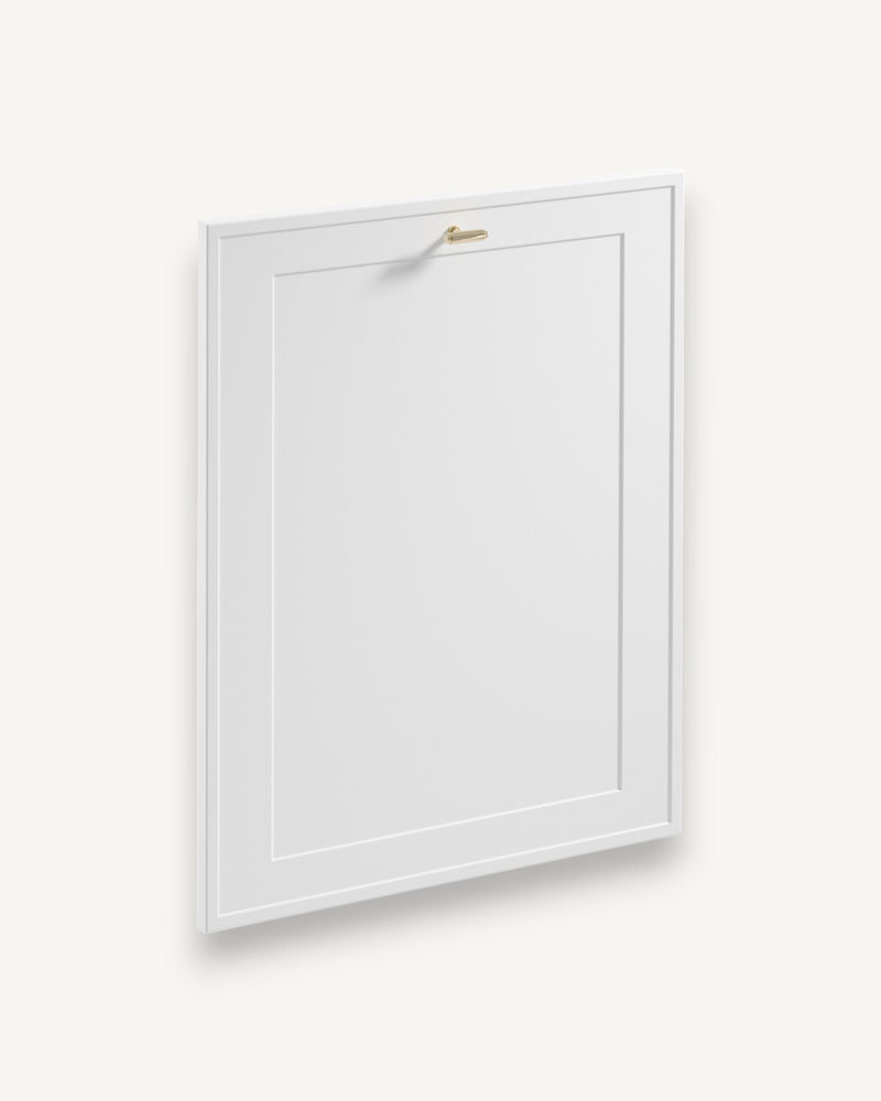 Geschirrspülefronten D60FZW – Sorento Weiß – Modernes und elegantes Design.