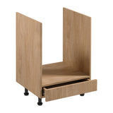 Küchenzeile - Sorento - Beige & Sonoma Eiche (Matt) - K45-G300 cm - ROYAL24_MARKT