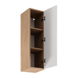 Hängeschrank G30 P/L – Sorento Sonoma Eiche Weiß – Stilvoller Hängeschrank für jeden Raum.