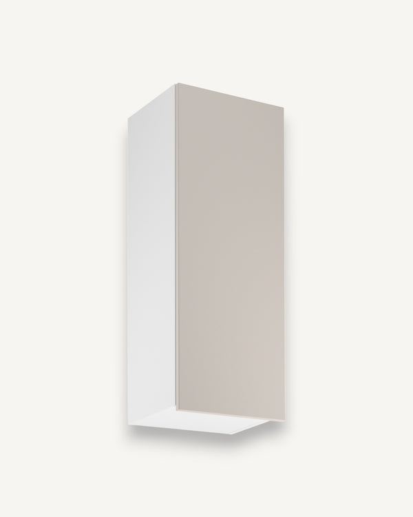 Hängeschrank G40 P/L – Sorento Weiß Beige – Praktische Aufbewahrung für Ihre Küchenutensilien.