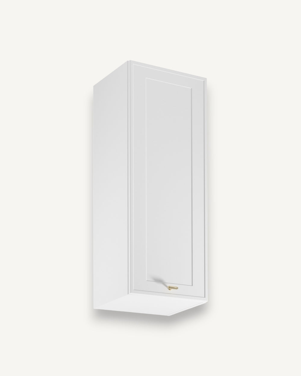 Hängeschrank G40 P/L – Sorento Weiß – Praktischer Hängeschrank mit viel Stauraum.