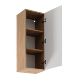 Hängeschrank G40 P/L – Sorento Sonoma Eiche Weiß – Praktischer Hängeschrank mit viel Stauraum.