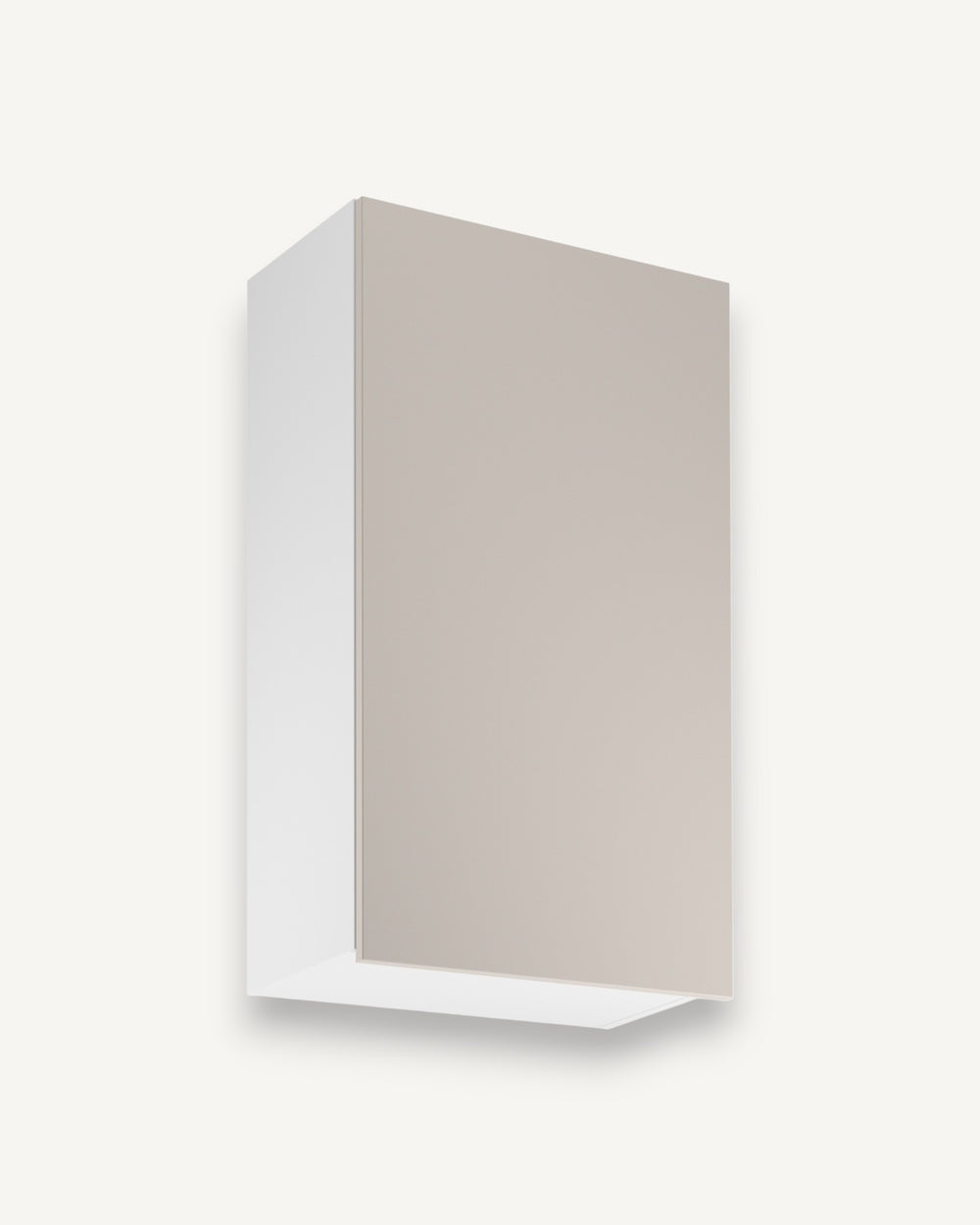Hängeschrank G60 P/L – Sorento Weiß Beige – Funktionalität trifft auf Ästhetik.