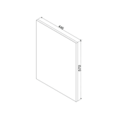 Frontblende FZ 45 PO – Elvara – Moderne Frontlösung