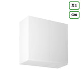 Winkelküche K94-G270 - Aspen Weiß - Perfekte Raumnutzung - ROYAL24_MARKT