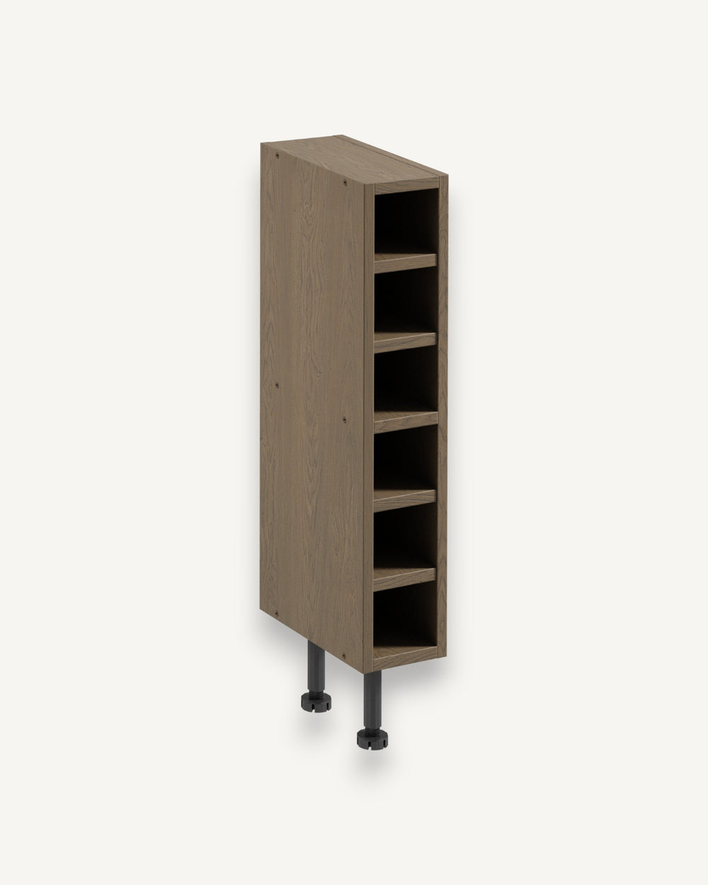 Regalunterschrank D15P – Sorento Dunkle Eiche