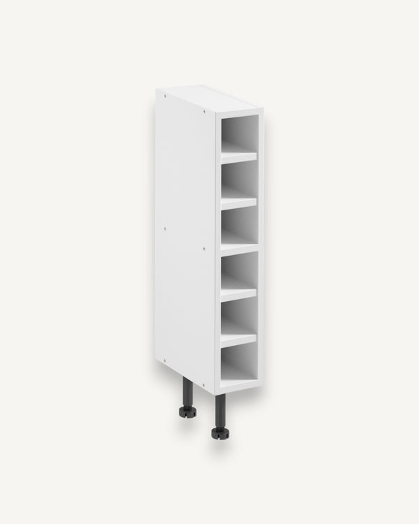 Regalunterschrank D15P - Sorento Weiß - Innovatives, praktisches Design für Ihre Küche. - ROYAL24_MARKT
