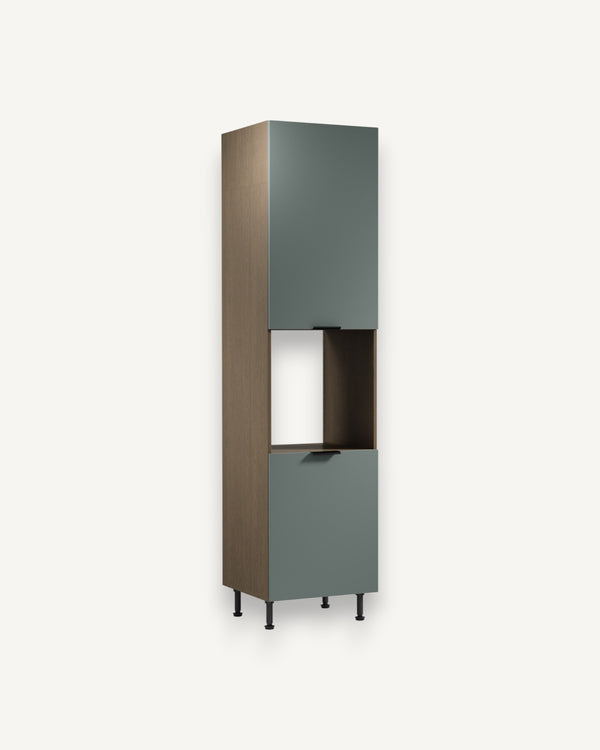 Mikrowellenumbauschrank D60PWN P/L - Sorento Grün - ROYAL24_MARKT