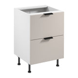 Unterschrank D60S2 AX - Sorento Weiß Beige - Praktische Schränke für den Alltag. - ROYAL24_MARKT