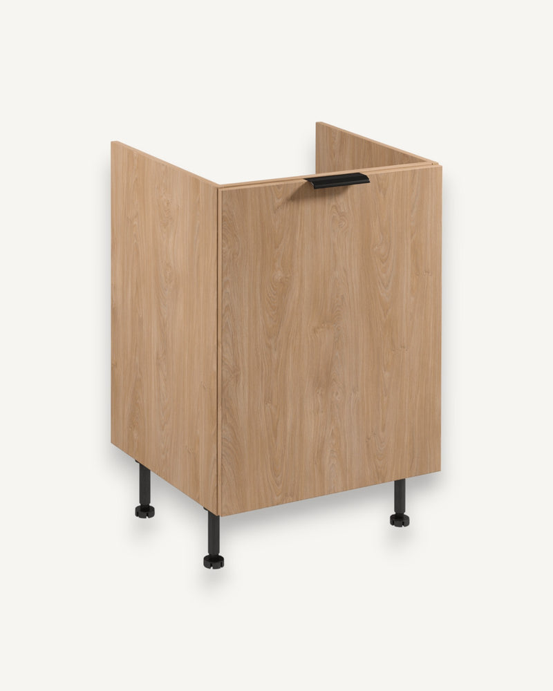 Spülenunterschrank mit Sortiereinsatz D60ZS AX – Sorento – Elegant und zeitgemäß, passt zu jedem Einrichtungsstil.