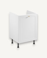 Spülenunterschrank D60Z P/L - Sorento Weiß - Optimaler Stauraum direkt unter der Spüle. - ROYAL24_MARKT