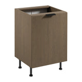 Unterschrank D60 P/L - Sorento Dunkle Eiche - Hochwertiger Stauraum mit edlem Look. - ROYAL24_MARKT