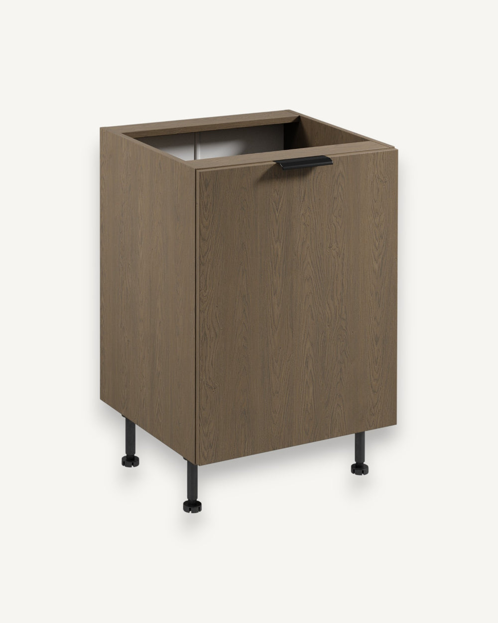 Unterschrank D60 P/L – Sorento Dunkle Eiche – Hochwertiger Stauraum mit edlem Look.