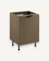Unterschrank D60 P/L - Sorento Dunkle Eiche - Hochwertiger Stauraum mit edlem Look. - ROYAL24_MARKT