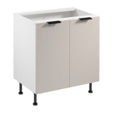 Unterschrank D80 - Sorento Weiß Beige - Perfekte Organisation für Ihre Utensilien. - ROYAL24_MARKT