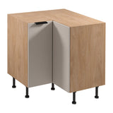 Eckunterschrank D90N - Sorento Beige Sonoma Eiche - praktische Stauraumlösung für Ihre Küche - ROYAL24_MARKT