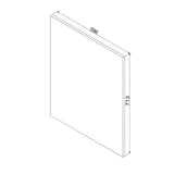 Frontblende FZ 60 PU – Morvex -Zeitlose Küchenoptik