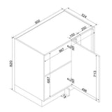 Eckunterschrank DNP P/L – ARVION – Praktische Ecklösung