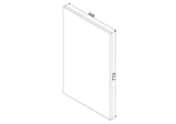 Geschirrspülefronten FZ 45 PU - ELENA - Nahtlose Optik mit eleganter Oberfläche - ROYAL24_MARKT