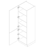 Hochschrank D60SŁ P/L ( S1900/28 ) – GAJA – Hochwertiges Design Konzept