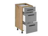 Küchenzeile K97-G260 - Langen Beige - Smart geplant für maximalen Nutzen - ROYAL24_MARKT
