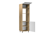 Nexa Küchenmöbel-Set KÜ03-L – Woodline & Beige – Stilvolle 460 cm Küchenlösung mit maximalem Stauraum und moderner Eleganz