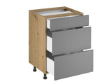Küchenzeile K72-G360 R - Langen Beige - Design und Komfort clever vereint - ROYAL24_MARKT