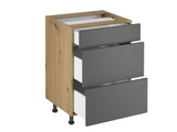 Nexa Küchenmöbel-Set 240 cm – Moderne Küchenzeile mit Hochschrank und Schubladenelementen