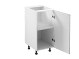 Unterschrank 40 cm – Velmora D40 P/L Grau/Hochglanz
