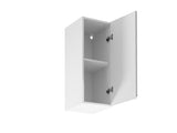 Hängeschrank 30 cm – Velmora G30 P/L – Grau / Hochglanz