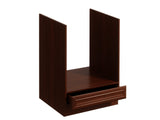 Küchenzeile Mit Insel - Sycylia - Milano Walnuss - K49-G340 cm - ROYAL24_MARKT
