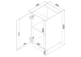 Unterschrank D40 P/L – Morvex – Stilvolle Aufbewahrung