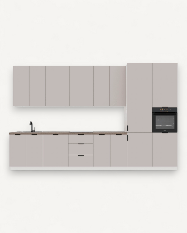 Küchenzeile - Sorento - K58-G400 R - ROYAL24_MARKT
